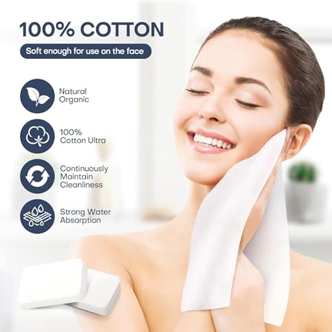 STRBOXONG LARGE COMPRESSED TOWELS, SOFT DISPOSABLE FACE TOWEL, THICKEN FACIAL CLOTHS MINI PORTABLE COTTON TISSUE FOR SENSITIVE SKIN,TRAVEL SKIN CARE,BEAUTY SALON,HOME,OUTDOOR ACTIVITIES(50 COUNT BLUE) - Image 2